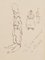 The Caricature - Original China Ink Drawing - 1950s 1950s, Image 3