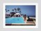 Molly Wilmot's Pool Oversize C Print Framed in White by Slim Aarons, Image 2