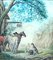 Hunters by Inn-Door - Encre et Aquarelle par Dirk Maas (attr.) 1700 env. 1