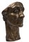 Head of Man - Original Bronze Sculpture by Amedeo Bocchi - 1920s 1920s, Image 2
