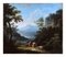 Two Arcadic Landscapes - J.F. Van Bloemen (follower of) - Oil on Canvas 18th Century, Image 1