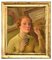 Portrait Of a Woman Painting - Huile sur Toile par G. Janni - Début 1900 Début 20ème Siècle 2
