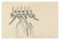 Disegno senza titolo - Disegno a matita surrealista di Roberto Matta - anni '50, Immagine 1