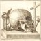 Skulls - Paar Original Tuschezeichnungen von Alessandro Dalla Nave - Early 1800 Early 1800 1