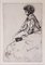 Bibi Lalouette - Original Etching by James Whistler - 1859 1859, Image 1