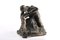 Sculpture Man on the Rock - Bronze par G. Migneco - Fin 1900 Fin 1900 3