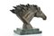Busto de un caballo - Escultura Original de bronce de D. Mazzone - años 90 90, Imagen 3