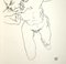 Lying Nude of Woman - Original Collotype Print After Egon Schiele - 1920 1920 2