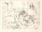 Gravure à l'Eau-Forte Gravure Originale Liebespaar I par Max Beckmann - 1916 1916 1