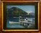 Jetty on the Lake Iseo - Original Oil on Board by P. Marussig - 1928/30 1928/30 2