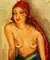 Portrait of Woman - Oil on Wooden Panel de Antonio Feltrinelli - años 30, Imagen 3