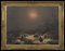 Northern Nocturnal Landscape - Oil on Canvas by J.F. Hesse - Mid 19th Century Mid 19th Century, Image 2