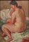 Nude of Woman - Oil on Board by Emilio Notte - Late 1941 1941 1
