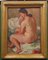 Nude of Woman - Oil on Board by Emilio Notte - Late 1941 1941 2