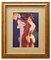 Nude - Original Tempera on Board von Alice Frey - 1960er 1960er 1