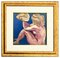 Woman with Shell - Original Oil on Board by Alice Frey - 1960s 1960s 2