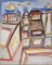 Colored City - Oil on Canvas by Mario Martini 1980 1980, Image 1