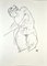 Desnudo femenino - Impresión Collotype original After Egon Schiele- 1920 1920, Imagen 1