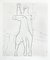 Jugglers II - Original Etching by Marino Marini - 1950 1950, Image 2