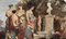 Scena allegorica con vestali e satiri - XIX secolo - Dipinto, Italia, XIX secolo, Immagine 2