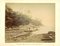 Vista de una bahía en el mar interior de Seto - Alfalfa estampada a mano 1870/1890 1870/1890, Imagen 1