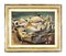 Abstract Composition - Original Öl auf Leinwand von E. De Tomi - 1950s 900 2