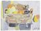 Still Life - Acrylic Painting on Canson Paper by C. Dechezelle - 1970s 1970s, Image 1