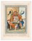 Vendedor de agua - Tinta original y acuarela de Anónimo Maestro napolitano - Siglo XIX, siglo XIX, Imagen 1