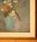 Natura morta con fiori - Olio originale su tela di C. Quaglia -Mid 20th Century Mid 20th Century, Immagine 2