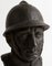 Portrait d'un Soldat de la 1ère Guerre Mondiale - Sculpture en Bronze - Début 1900 Début 1900 2