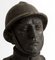 Portrait of a Soldier of the 1st World War - Bronze Sculpture - Early 1900 Early 1900, Image 2
