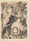 Men - Pair of Original Monotype Woodcuts - Mid 1900 Mid 20th Century, Image 2