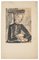 Hombre - Par de grabados en madera originales de monotipo - Mediados de 1900 Mediados del siglo XX, Imagen 3