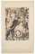Hommes - Paire de Gravures sur Bois Monotype Originales - Milieu 1900, Milieu du 20ème Siècle 4