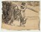 Lápiz de dibujo Worker - Ink and pencil de G. Galantara - principios del siglo XX principios del siglo XX, Imagen 1