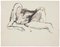 8 Original Nude Pen, Pencil and China Ink Drawings by French Master 20th Century Mid 20th Century 1