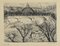 View of Rome - Original Etching by N. Gattamelata - Late 20th Century Late 20th Century 1