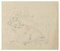 Lying Woman - China Charcoal Drawing by A.-F. Cals - spätes 19. Jahrhundert spätes 19. Jahrhundert 1