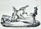 La Jument du Prince et le chien de la Princesse- Lithographie von H. Daumier - 1834 1834 1