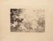 Reverie (Dream) - Litografia originale di Théo P. Wagner - 1870s, fine XIX secolo, Immagine 2
