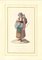 Costume di Ciociara - Aquarell von M. De Vito - 1820 1820 ca 2