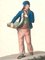 Costume di Castellone - Acquarello di M. De Vito - 1820 ca. 1820 ca, Immagine 1