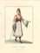Costume di Carafagreci - Aquarelle par M. De Vito 1820 ca 2