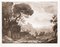 Narciso & Echo - Original S / W Radierung nach Claude Lorrain - 1815 1815 1