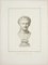 Bust of Tiberius - Original Etching by P. Fontana After A. Tofanelli 1821, Image 1