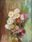 Explosion of Flowers - Oil on Panel by Italian Artist Early 20th Century Early 20th Century 1
