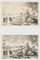 Pastori - Set di 2 acqueforti originali - 1760 ca. 1760 ca., Immagine 1