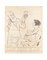 Milk Publicity - Original Drawing in China Ink on Transfer Paper - 20th Century 20th Century 1