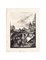 Paris Landschaft - Tusche und schwarzer Filzstift auf Papier - 1950 20. Jahrhundert 1