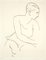 Profile of Woman - Etching and Drypoint by U. Capocchini - 1964 1964, Image 1